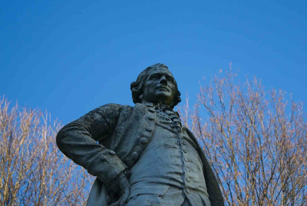 Gotthold Emphraim Lessing -Denkmal am Tiergarten