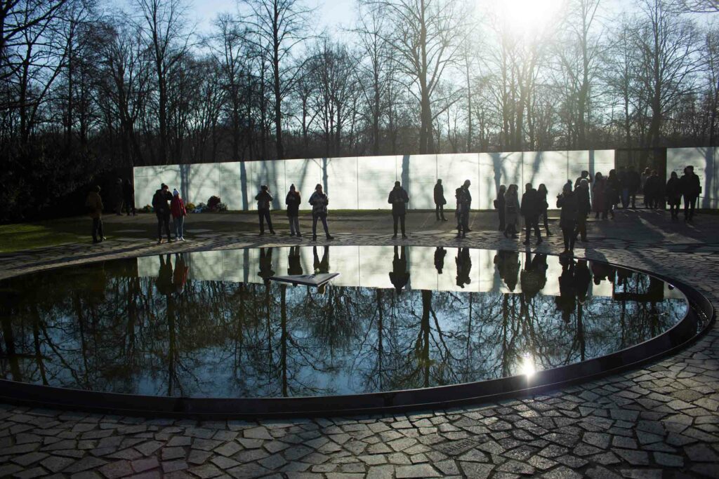 Mahnmal für die ermordeten Sinti und Roma