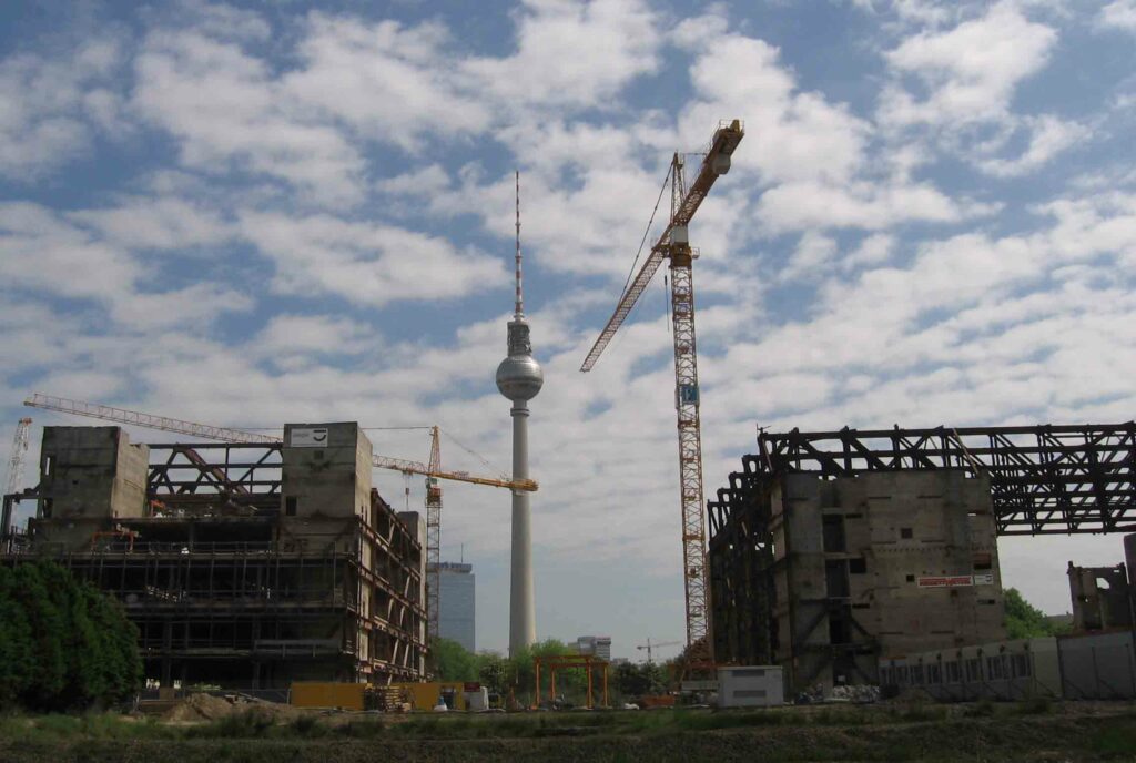 Ruinen des Palastes der Republik 2007